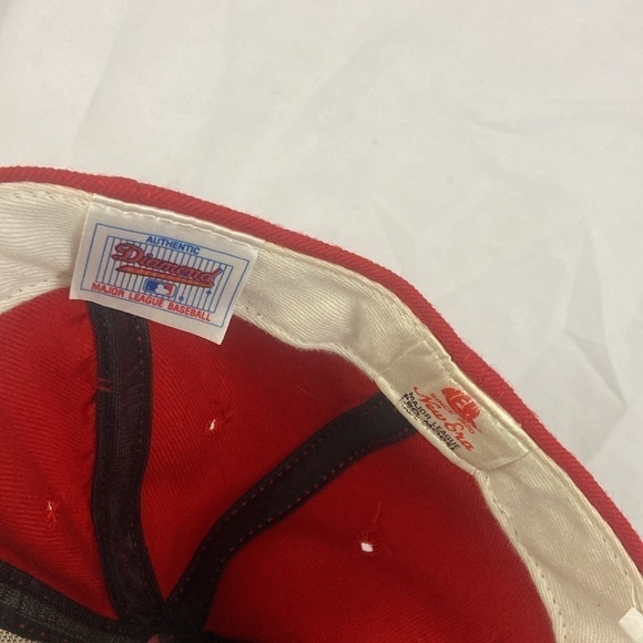 Vintage St. Louis Cardinals New Era Diamond Collection size 6 7/8 Fitted Cap Hat - Picture 10 of 13